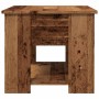 Mesa de centro madera de ingeniería madera antigua 79x49x41 cm en Mesas de centro | Comprar online en Foru.es