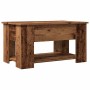 Mesa de centro madera de ingeniería madera antigua 79x49x41 cm en Mesas de centro | Comprar online en Foru.es