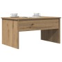 Mesa de centro madera ingeniería roble artisan 80x50,5x41,5 cm en Mesas de centro | Comprar online en Foru.es