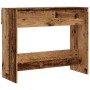 Mesa consola madera contrachapada envejecida 90x36x75 cm en Mesas auxiliares | Comprar online en Foru.es