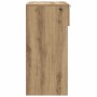 Mesa consola madera de ingeniería roble artesanal 90x36x75 cm en Mesas auxiliares | Comprar online en Foru.es