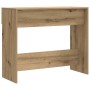 Mesa consola madera de ingeniería roble artesanal 90x36x75 cm en Mesas auxiliares | Comprar online en Foru.es