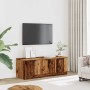 Mueble de TV madera contrachapada madera antigua 102x35x36,5 cm en Muebles TV | Comprar online en Foru.es