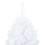 Árbol de Navidad preiluminado con luces y bolas blanco 150 cm en Decoración Festiva y Estacional | Comprar online en Foru.es