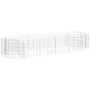 Arriate de gaviones de hierro galvanizado 300x100x50 cm de vidaXL, Maceteros y jardineras - Ref: Foro24-152041, Precio: 89,67...