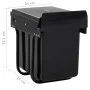 Abnehmbarer Mülleimer im Küchenschrank mit Soft-Close-Funktion, 20 l von vidaXL, Mülltonnen und Mülltonnen - Ref: Foro24-5117...