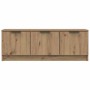 Mueble de TV madera contrachapada artisan roble 102x35x36,5 cm en Muebles TV | Comprar online en Foru.es