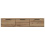 Armario de pared madera ingeniería roble artesano 102x30x20cm en Armarios y almacenamiento | Comprar online en Foru.es