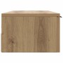 Armario de pared madera ingeniería roble artesano 102x30x20cm en Armarios y almacenamiento | Comprar online en Foru.es