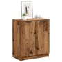 Mueble zapatero madera de ingeniería envejecida 59x35x70 cm en Armarios y almacenamiento | Comprar online en Foru.es