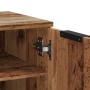 Mueble zapatero madera de ingeniería envejecida 59x35x70 cm en Armarios y almacenamiento | Comprar online en Foru.es