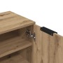Mueble zapatero madera ingeniería roble artisan 29,5x35x100,5cm en Armarios y almacenamiento | Comprar online en Foru.es