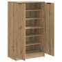 Mueble zapatero madera ingeniería roble artisian 59x35x100,5 cm en Armarios y almacenamiento | Comprar online en Foru.es