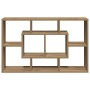 Estante de pared Artisan Roble 85x16x52,5 cm Madera de ingeniería en Armarios y almacenamiento | Comprar online en Foru.es