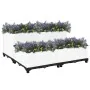 Arriate polipropileno 80x80x38 cm de vidaXL, Maceteros y jardineras - Ref: Foro24-153316, Precio: 60,51 €, Descuento: %