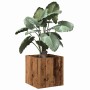 Jardinera de madera contrachapada madera vieja 40x40x40 cm en Macetas y jardineras | Comprar online en Foru.es