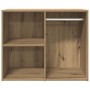 Mueble vestidor madera ingeniería roble artesanal 80x40x65 cm en Armarios y almacenamiento | Comprar online en Foru.es