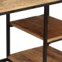 Escritorio y taburete plegable madera maciza mango 115x50x76 cm de vidaXL, Escritorios - Ref: Foro24-245261, Precio: 250,60 €...
