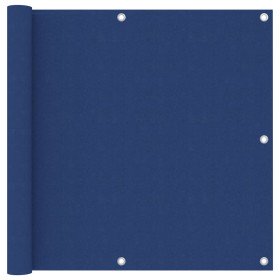 Toldo para balcón tela oxford azul 90x400 cm en Sombrillas | Comprar online en Foru.es