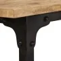 Escritorio y taburete plegable madera maciza mango 115x50x76 cm de vidaXL, Escritorios - Ref: Foro24-245261, Precio: 250,60 €...