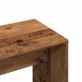 Taburete vestidor madera contrachapada madera vieja 70x35x45 cm en Bancos de tocador | Comprar online en Foru.es