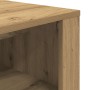 Mueble zapatero madera de ingeniería roble artisan 100x35x45 cm en Zapateros y organizadores de calzado | Comprar online en Foru