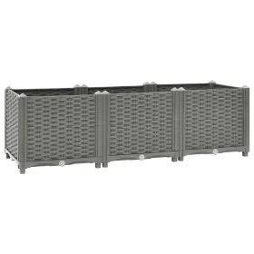 Arriate polipropileno 120x40x38 cm de vidaXL, Maceteros y jardineras - Ref: Foro24-153295, Precio: 68,14 €, Descuento: %