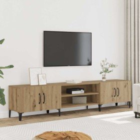 Mueble de TV madera de ingeniería roble artisian 180x31,5x40 cm en Muebles TV | Comprar online en Foru.es