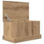 Caja de almacenaje madera ingeniería roble artisan 30x50x28 cm en Baúles de almacenamiento | Comprar online en Foru.es