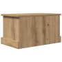 Caja de almacenaje madera ingeniería roble artisan 30x50x28 cm en Baúles de almacenamiento | Comprar online en Foru.es