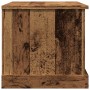 Caja de almacenaje madera de ingeniería envejecida 70x40x38 cm en Baúles de almacenamiento | Comprar online en Foru.es