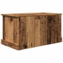 Caja de almacenaje madera de ingeniería envejecida 70x40x38 cm en Baúles de almacenamiento | Comprar online en Foru.es