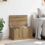 Caja de almacenaje madera ingeniería roble artisan 70x40x38 cm en Baúles de almacenamiento | Comprar online en Foru.es
