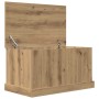 Caja de almacenaje madera ingeniería roble artisan 70x40x38 cm en Baúles de almacenamiento | Comprar online en Foru.es