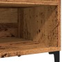 Mueble para discos madera ingeniería envejecida 84,5x38x48 cm en Armarios y almacenamiento | Comprar online en Foru.es