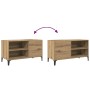 Mueble discos madera de ingeniería roble artisan 84,5x38x48 cm en Armarios y almacenamiento | Comprar online en Foru.es