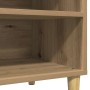 Mueble discos madera de ingeniería roble artisan 84,5x38x48 cm en Armarios y almacenamiento | Comprar online en Foru.es