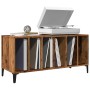 Mueble para discos madera de ingeniería envejecida 100x38x48 cm en Armarios y almacenamiento | Comprar online en Foru.es