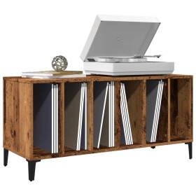Mueble para discos madera de ingeniería envejecida 100x38x48 cm en Armarios y almacenamiento | Comprar online en Foru.es