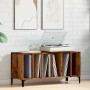 Mueble para discos madera de ingeniería envejecida 100x38x48 cm en Armarios y almacenamiento | Comprar online en Foru.es