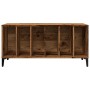 Mueble para discos madera de ingeniería envejecida 100x38x48 cm en Armarios y almacenamiento | Comprar online en Foru.es