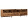 Mueble de TV madera ingeniería madera envejecida 150x30x44,5 cm en Muebles TV | Comprar online en Foru.es