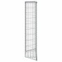 Arriate de gaviones de trapecio acero galvanizado 80x20x100 cm en Macetas y jardineras | Comprar online en Foru.es