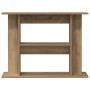 Soporte para acuario de roble artesanal, 80 x 35 x 60 cm, madera de ingeniería en Soportes para acuarios | Comprar online en For