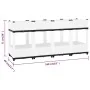 Arriate polipropileno 160x40x71 cm de vidaXL, Maceteros y jardineras - Ref: Foro24-153315, Precio: 134,55 €, Descuento: %