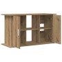 Soporte para acuario de roble artesanal, 101 x 41 x 58 cm, madera de ingeniería en Soportes para acuarios | Comprar online en Fo