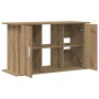 Soporte para acuario de roble artesanal, 101 x 41 x 58 cm, madera de ingeniería en Soportes para acuarios | Comprar online en Fo