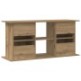 Soporte para acuario de roble artesanal, 121 x 41 x 58 cm, madera de ingeniería en Soportes para acuarios | Comprar online en Fo
