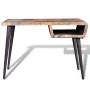 Escritorio de madera reciclada con patas de hierro de vidaXL, Escritorios - Ref: Foro24-241138, Precio: 206,70 €, Descuento: %