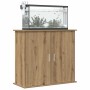 Soporte para acuario de roble artesanal, 81 x 36 x 73 cm, madera de ingeniería en Soportes para acuarios | Comprar online en For